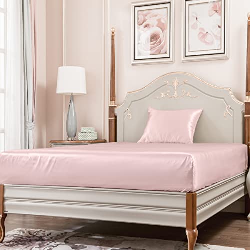 Pink - Fitted Sheet Set