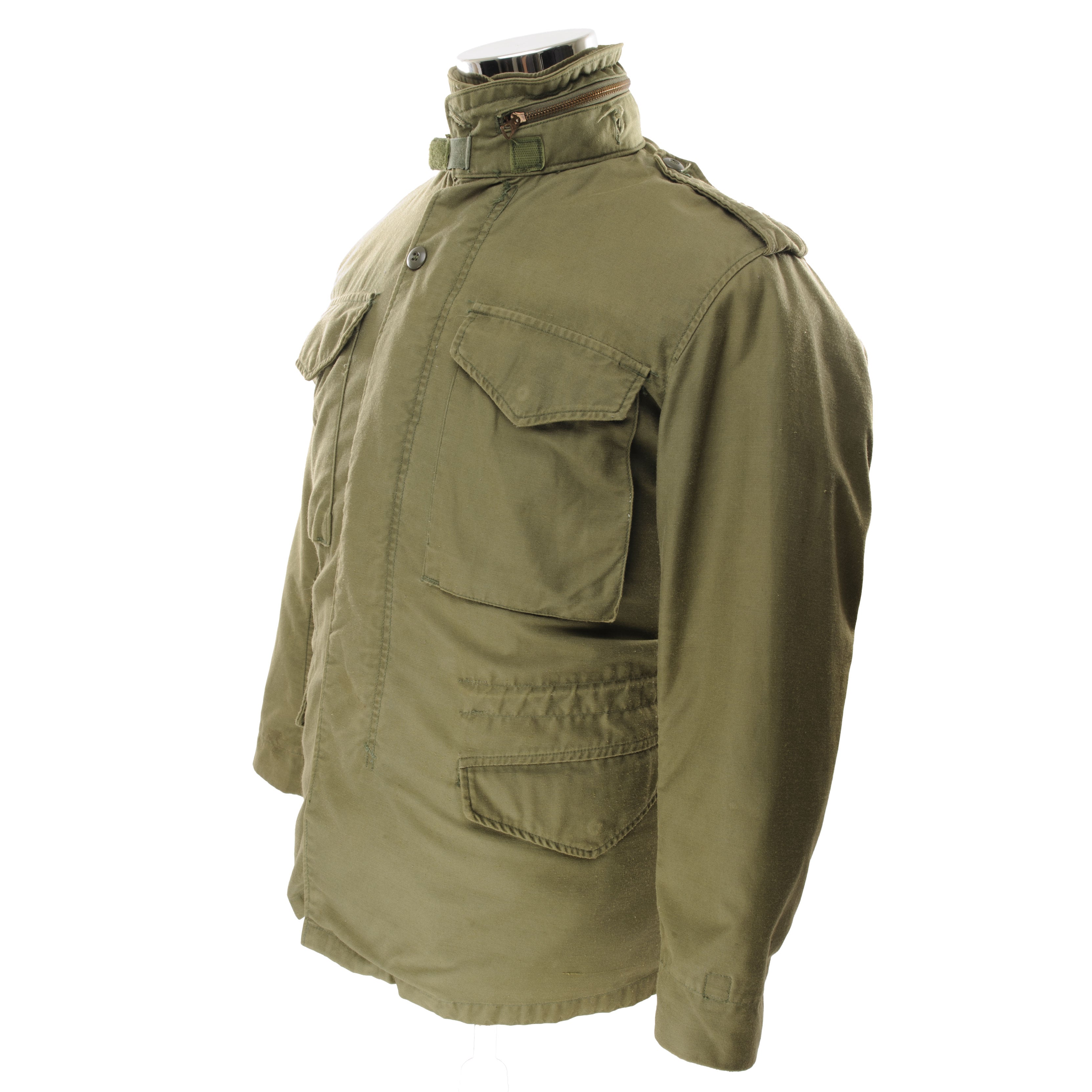 Vintage US Army M-1965 M65 Field Jacket - Vietnam War Era Military Jacket - Size XS Regular - Perfect for Outdoor Adventures & Military Reenactments