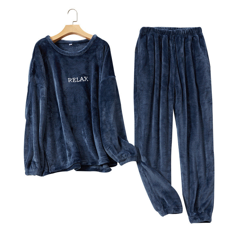 Cozy Flannel Pajama Sets for Women & Men - Winter Sleepwear, Couple Matching Loungewear - Perfect for Cold Nights, Christmas Gifts & Cozy Home Relaxation