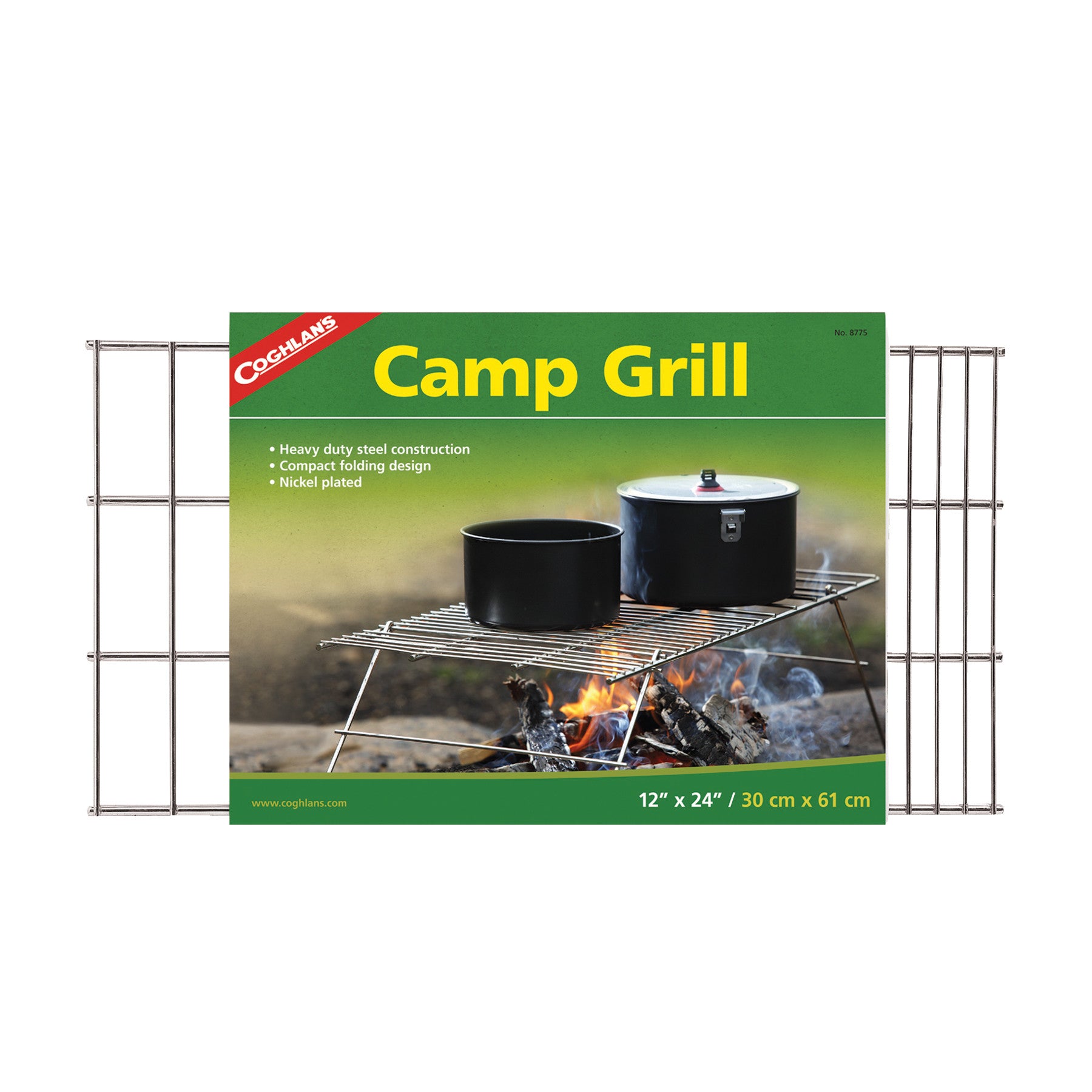 Coghlan's Portable Camp Grill - Compact & Lightweight for Outdoor Cooking, Hiking, and Backpacking Adventures