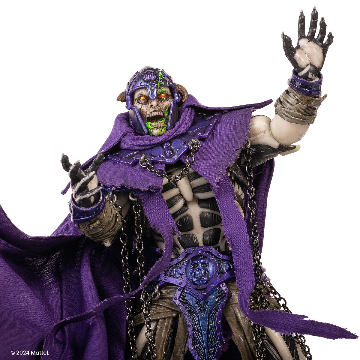 Masters of the Universe Scare Glow Deluxe 1/6 Scale Action Figure - Timed Edition Collectible for Display & Role Play | Perfect for Fans, Collectors, and Home Decor