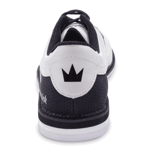 Brunswick Men's Rampage Interchangeable White Right Hand Bowling Shoes - Comfortable & Durable for League Play & Casual Bowling