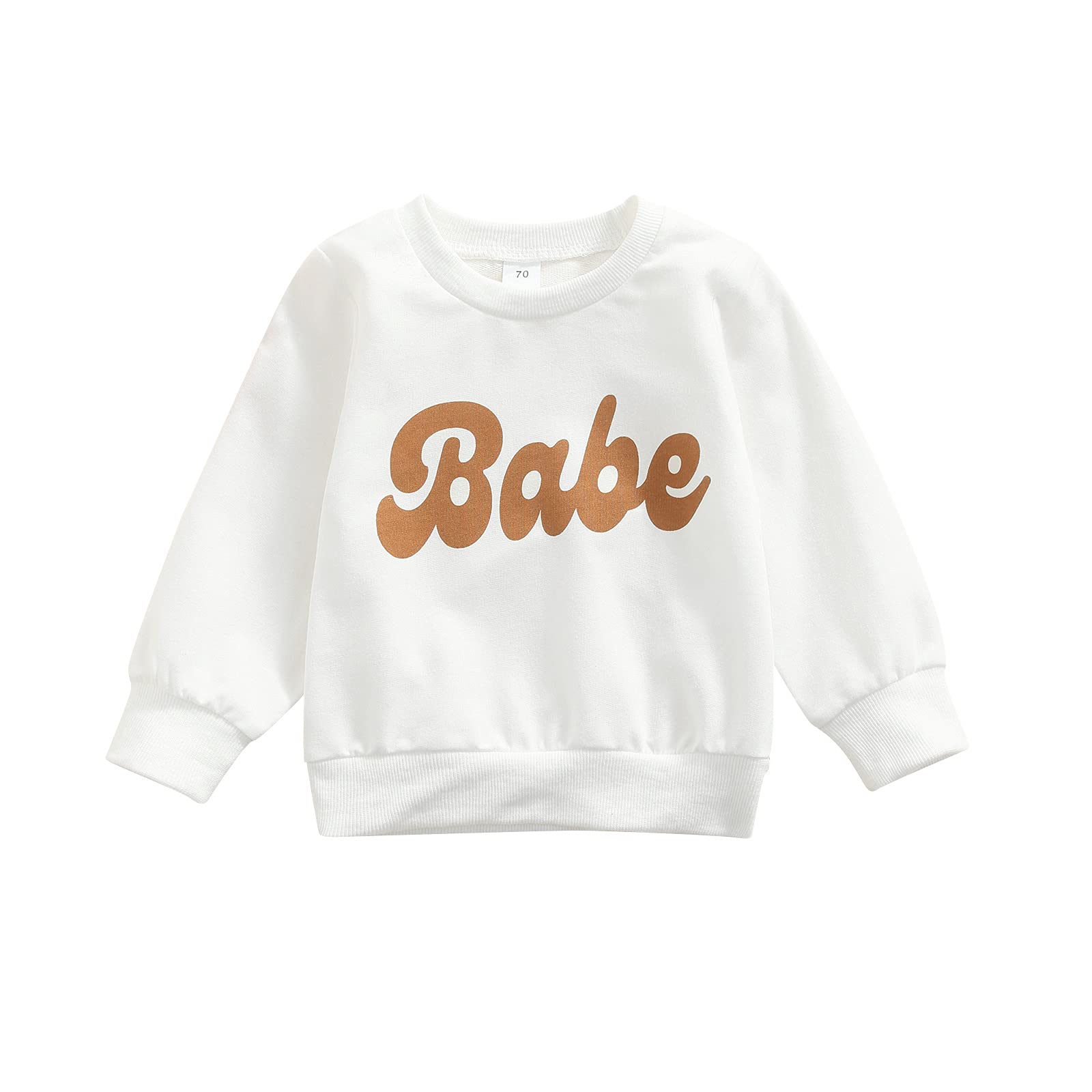 Boys Girls Toddler Sweatshirt - Cute Printed Long Sleeve Crewneck Pullover Top for Fall & Winter | Soft Casual Baby Clothes for Outdoor Play & Daily Wear
