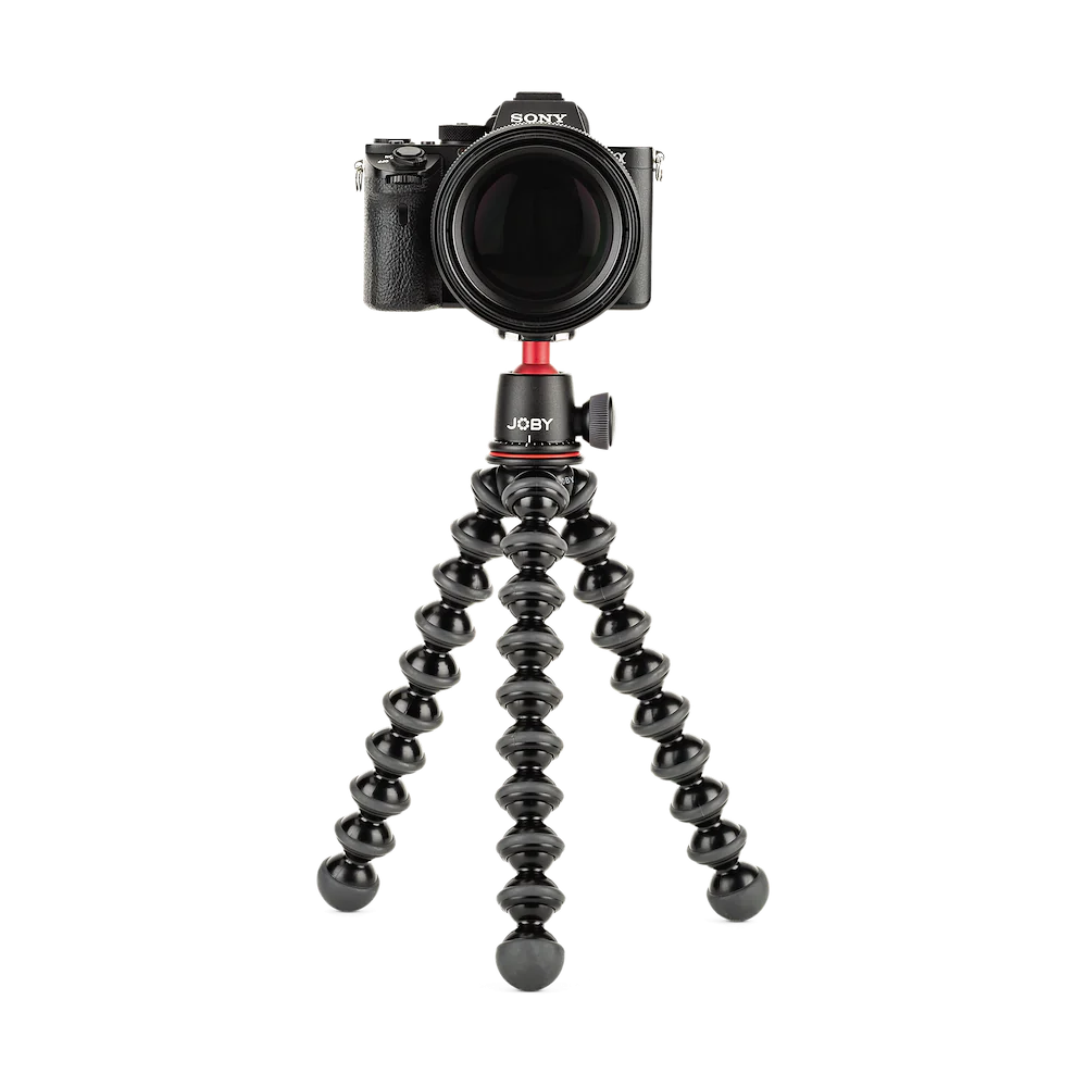 Joby Gorillapod 3K Tripod Kit - Flexible Camera Stand for DSLR, Mirrorless & Smartphones - Perfect for Travel, Vlogging & Outdoor Photography