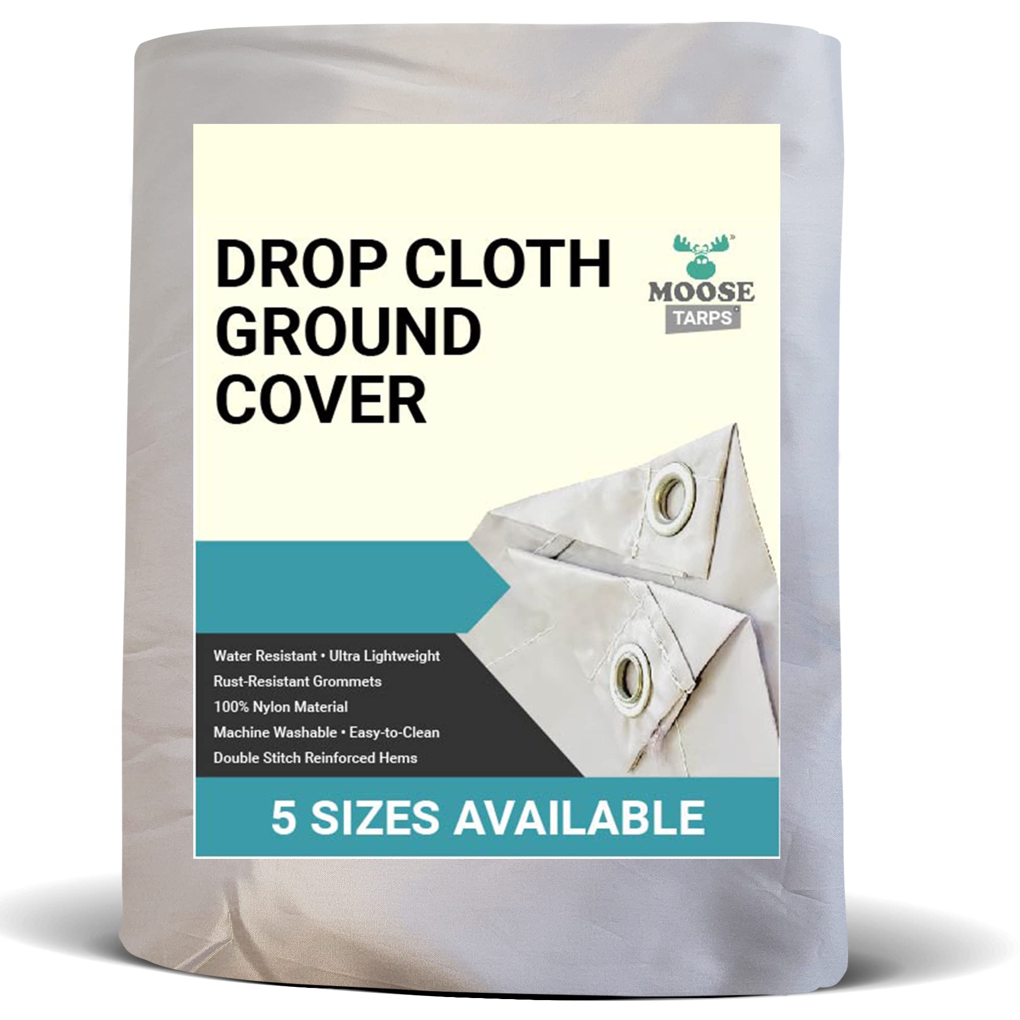 Heavy-Duty 20x40 FT Multi-Purpose Nylon Weed Barrier Fabric - Garden Ground Cover, Landscape Fabric for Weed Control, Soil Protection (Perfect for Vegetable Gardens, Flower Beds & Landscaping Projects)