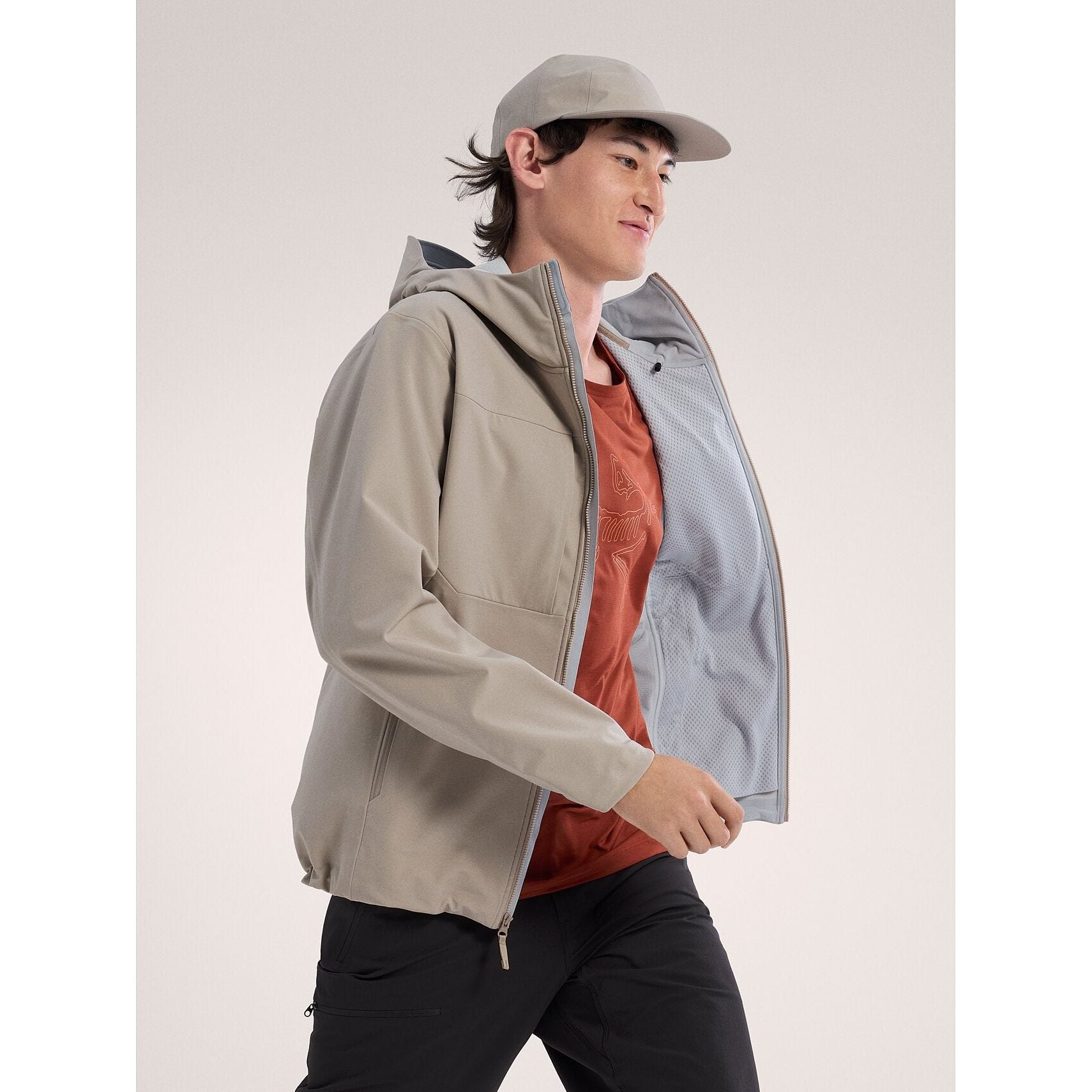 Arc'teryx Men's Gamma MX Hoody - Lightweight Softshell Jacket for Hiking & Outdoor Activities - Windproof & Breathable for All-Season Wear