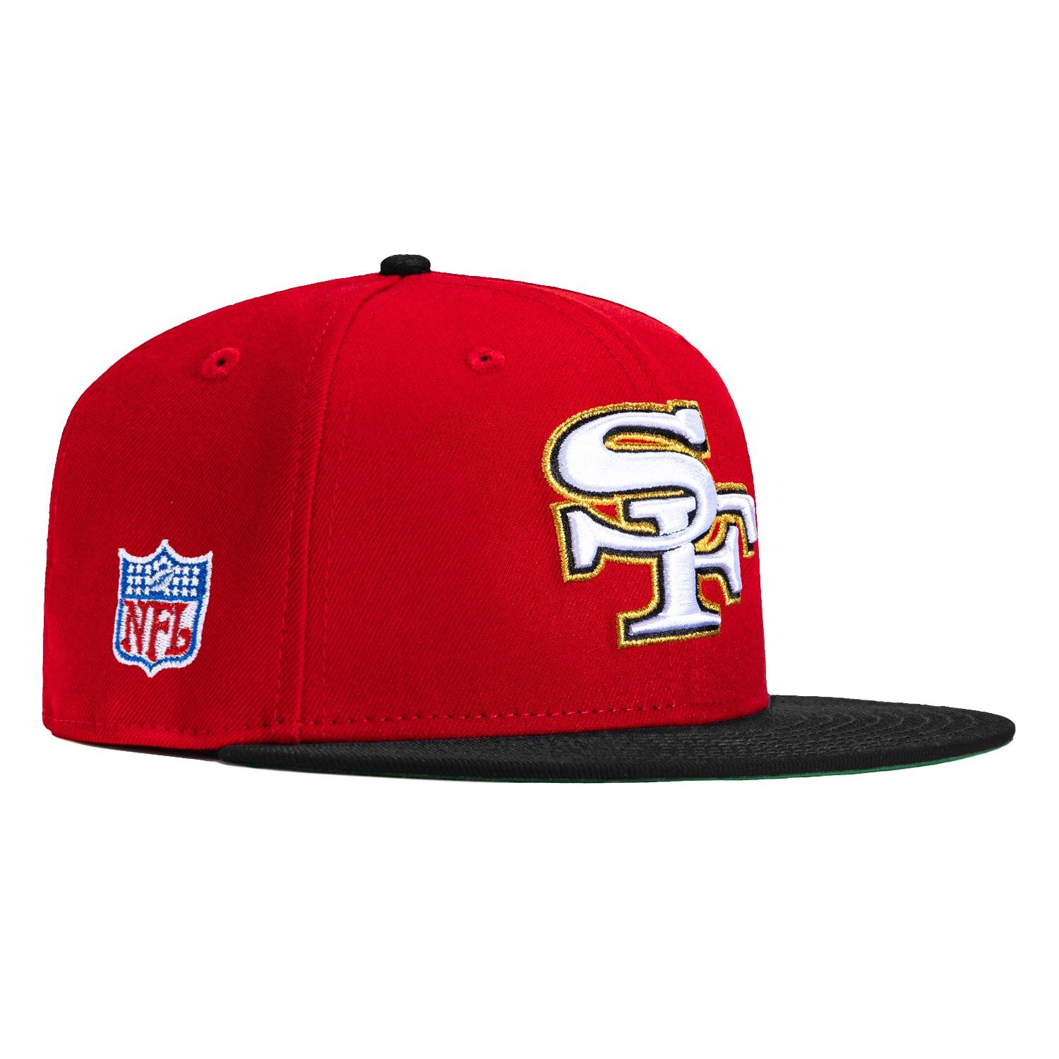New Era 59Fifty San Francisco 49ers City Original Snapback Hat - Red & Black - Official NFL Licensed Cap for Football Fans & Streetwear Style