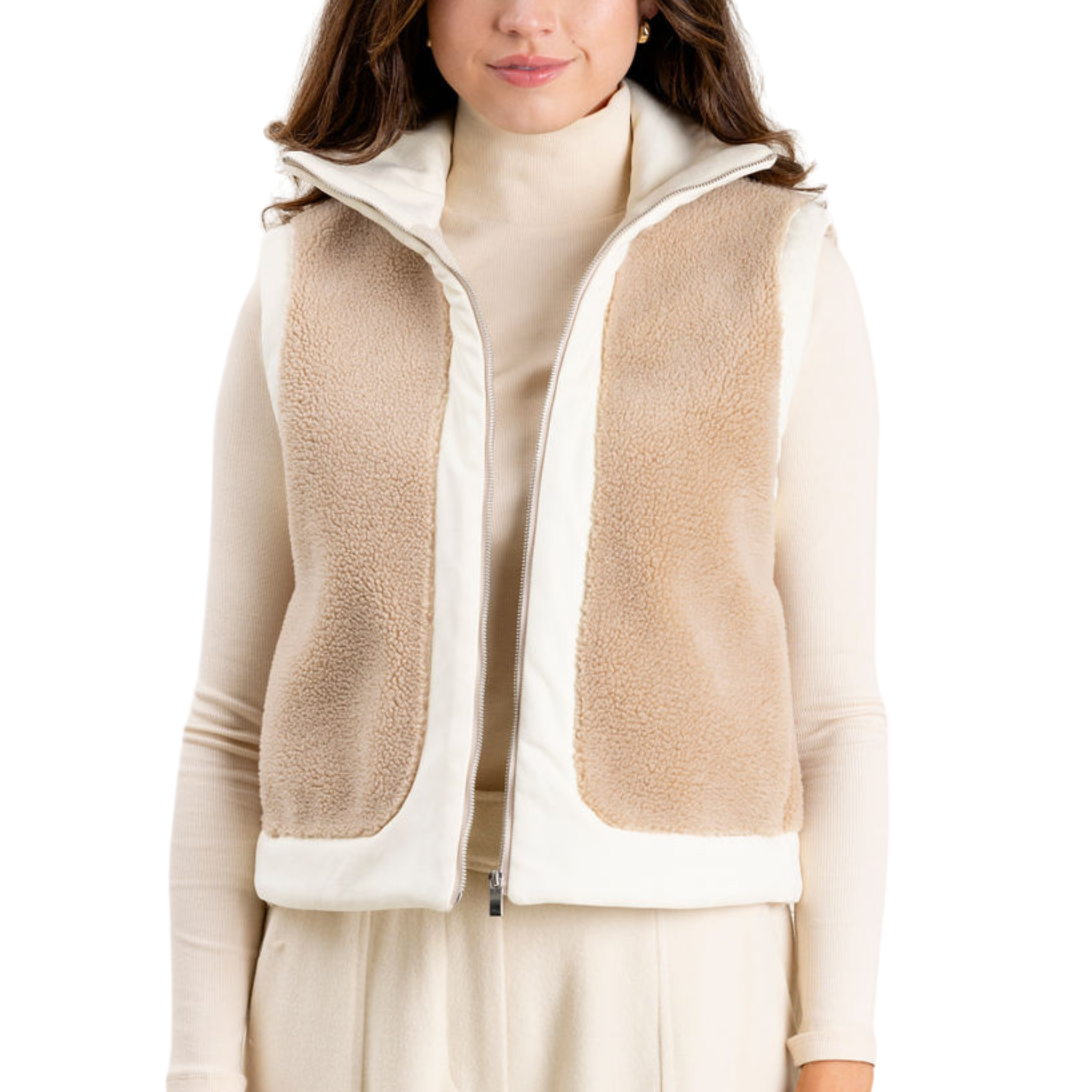 Banff Fleece Vest for Men & Women - Lightweight Warm Winter Puffer Vest for Outdoor Hiking, Camping, and Travel