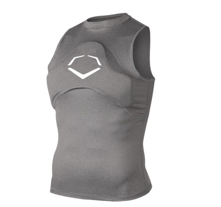 EvoShield Adult MLB Chest Guard - Sleeveless Baseball Shirt for Protection & Comfort | Perfect for Baseball, Softball & Training