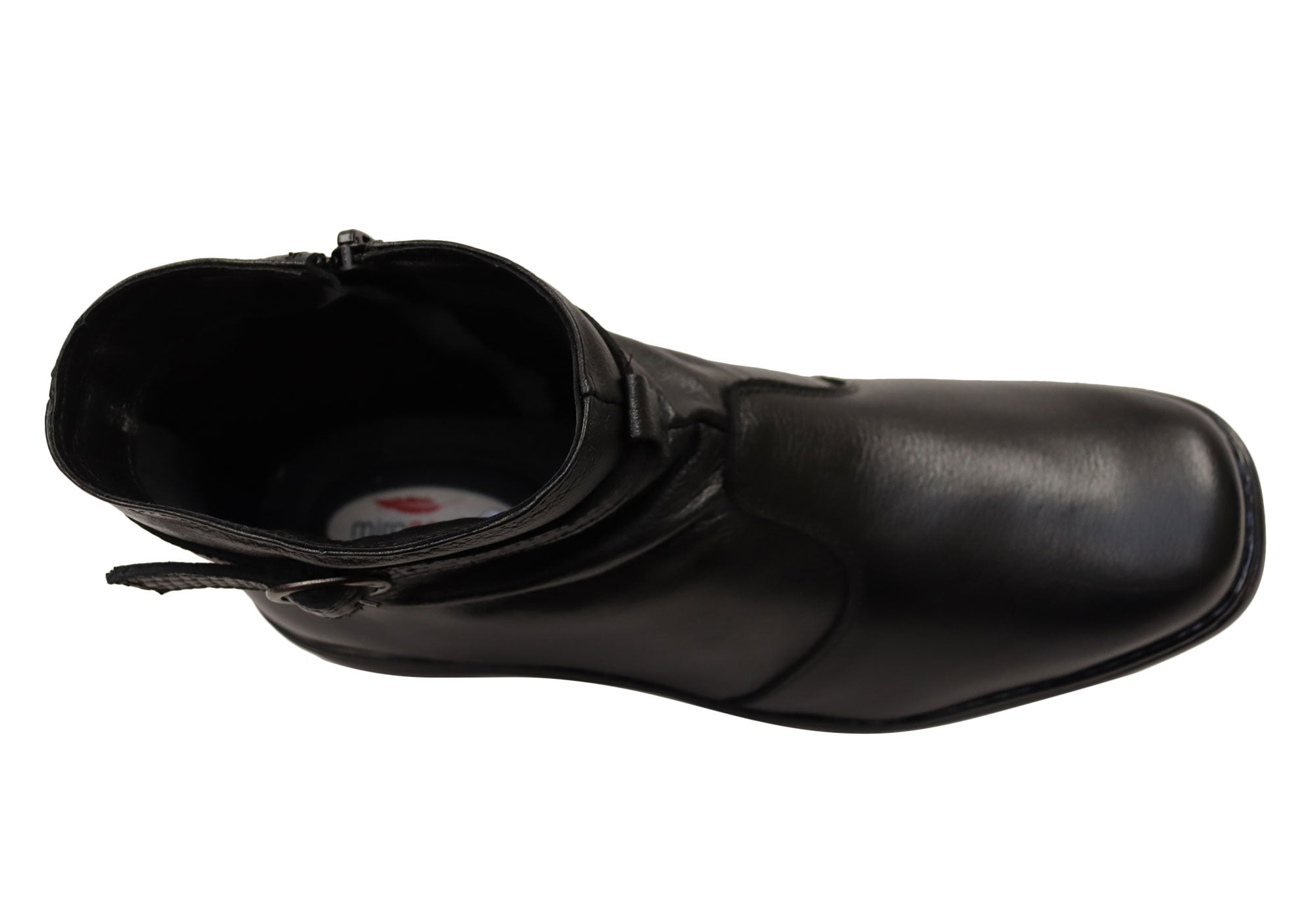Mironneli Audrey Women's Comfortable Brazilian Leather Ankle Boots - Stylish & Soft for Everyday Wear, Office & Casual Outings