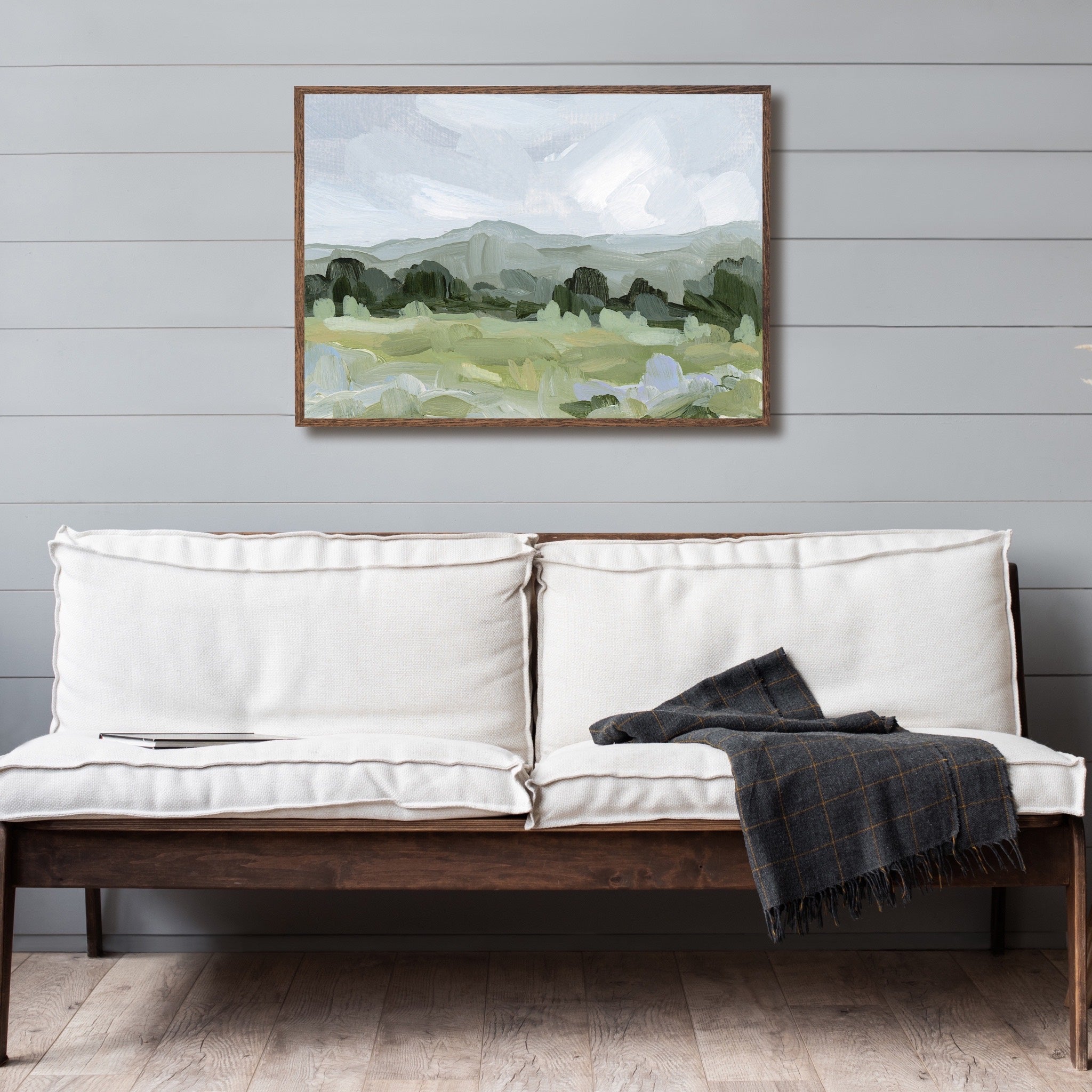 Sage Valley Art Print - Premium Wall Decor for Home & Office - Perfect for Living Room, Bedroom & Office Decor