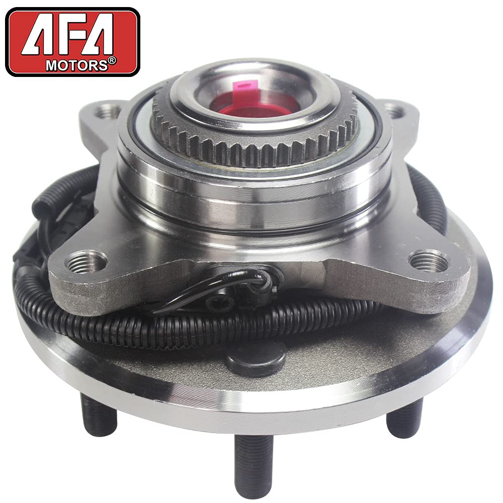 515158 Front Wheel Hub Assembly 4WD with ABS - Compatible with Ford Expedition & Lincoln Navigator - 6 Lug Wheel Bearing and Hub Replacement - Perfect for Off-Roading, Towing & Heavy-Duty Use