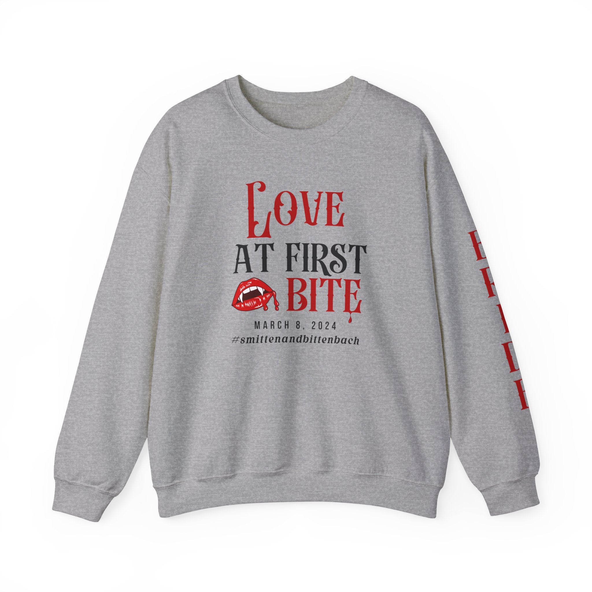 Custom Vampire Bride Sweatshirt - Gothic Halloween Costume & Casual Wear for Women - Perfect for Halloween Parties, Cosplay, and Everyday Fashion