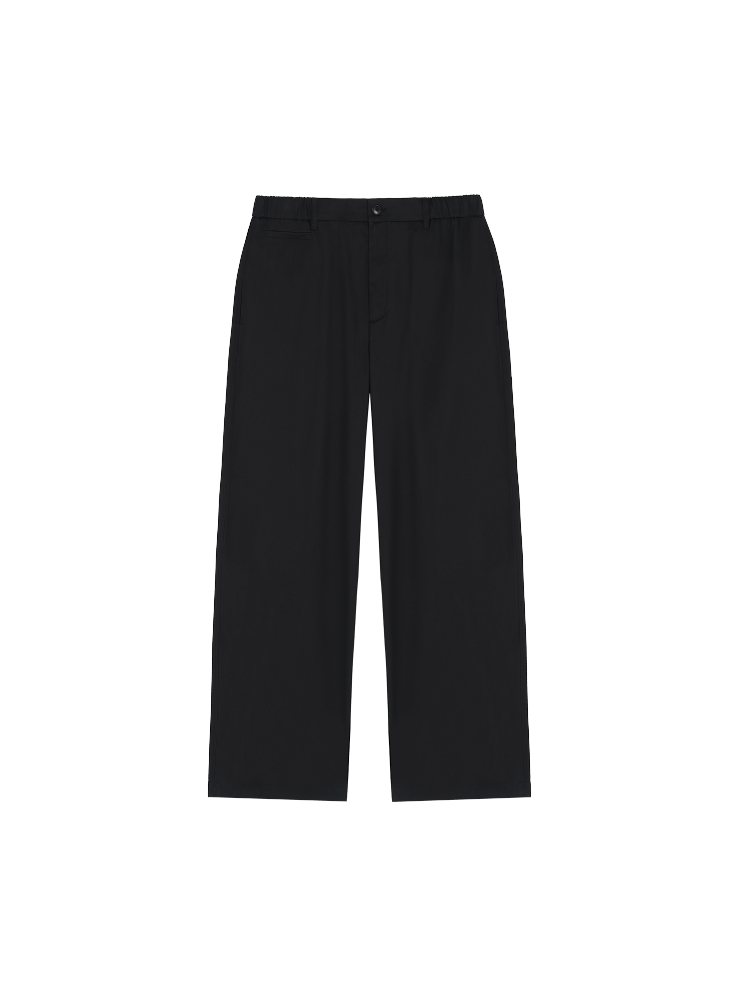 Men's DNA Straight Leg Trousers - Slim Fit Stretch Black Dress Pants for Business Casual & Office Wear | Comfortable Work Pants for Men