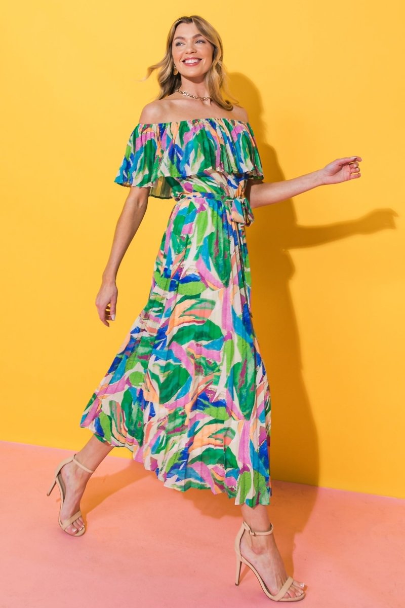 Elegant Woven Midi Dress for Women - Perfect for Parties, Weddings & Special Occasions | Charming Celebration Outfit