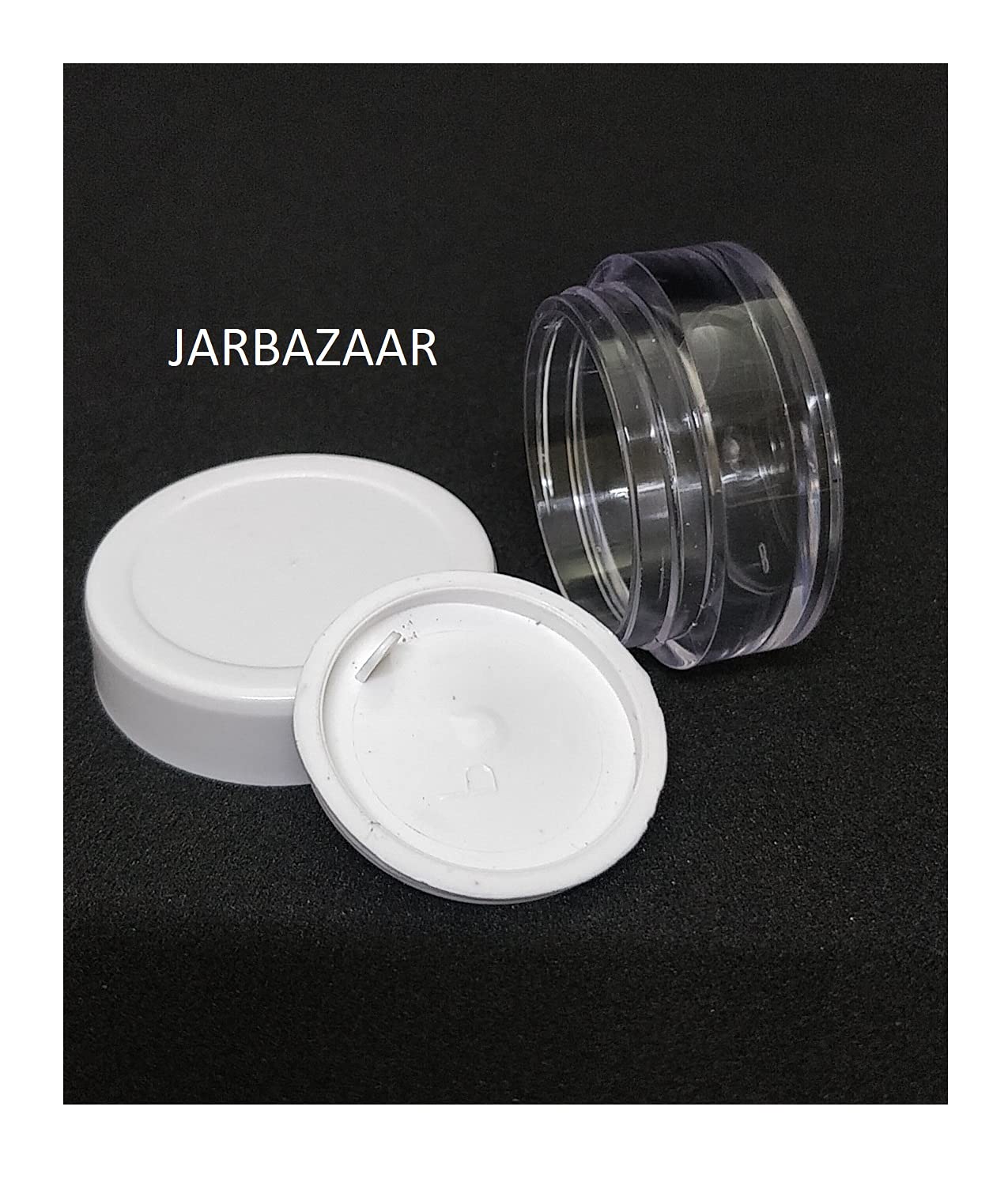 JARBAZAAR 8 Gram Empty Cosmetic Containers (6-Pack) - Leak-Proof Travel Jars for DIY Lip Balm, Lip Scrub & Body Butter - BPA-Free Mini Jars with Inner Lids - Perfect for Homemade Skincare & On-the-Go Beauty Products