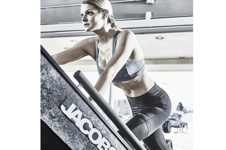 Jacobs Ladder Cardio Machine - Full Body Workout Equipment for Home Gym | Perfect for HIIT, Weight Loss & Fitness Training