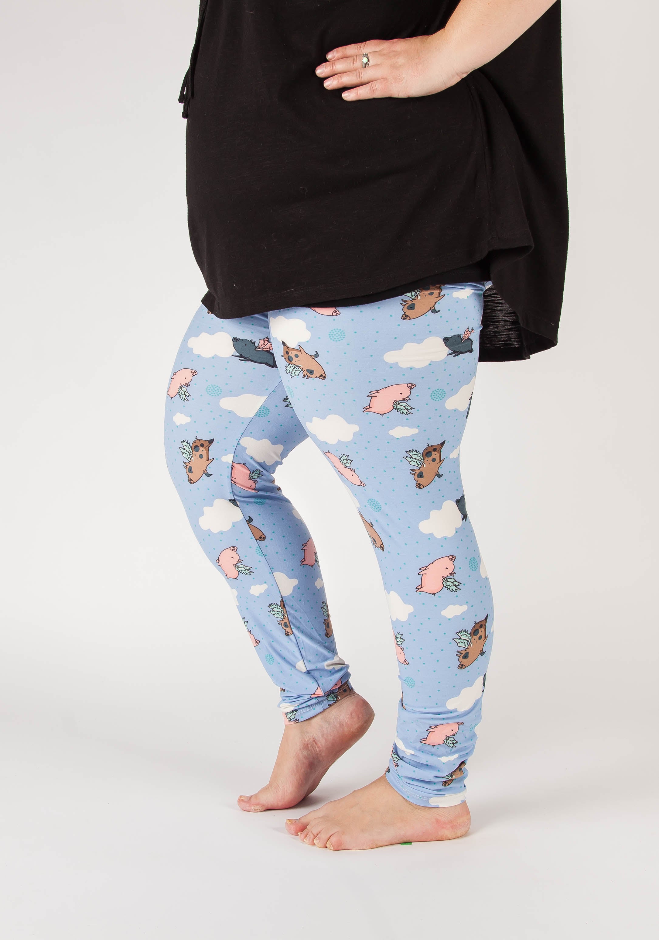 When Pigs Fly Plus (3X 5X) - Premium Comfort Socks for Men & Women - Perfect for Running, Hiking & Everyday Wear
