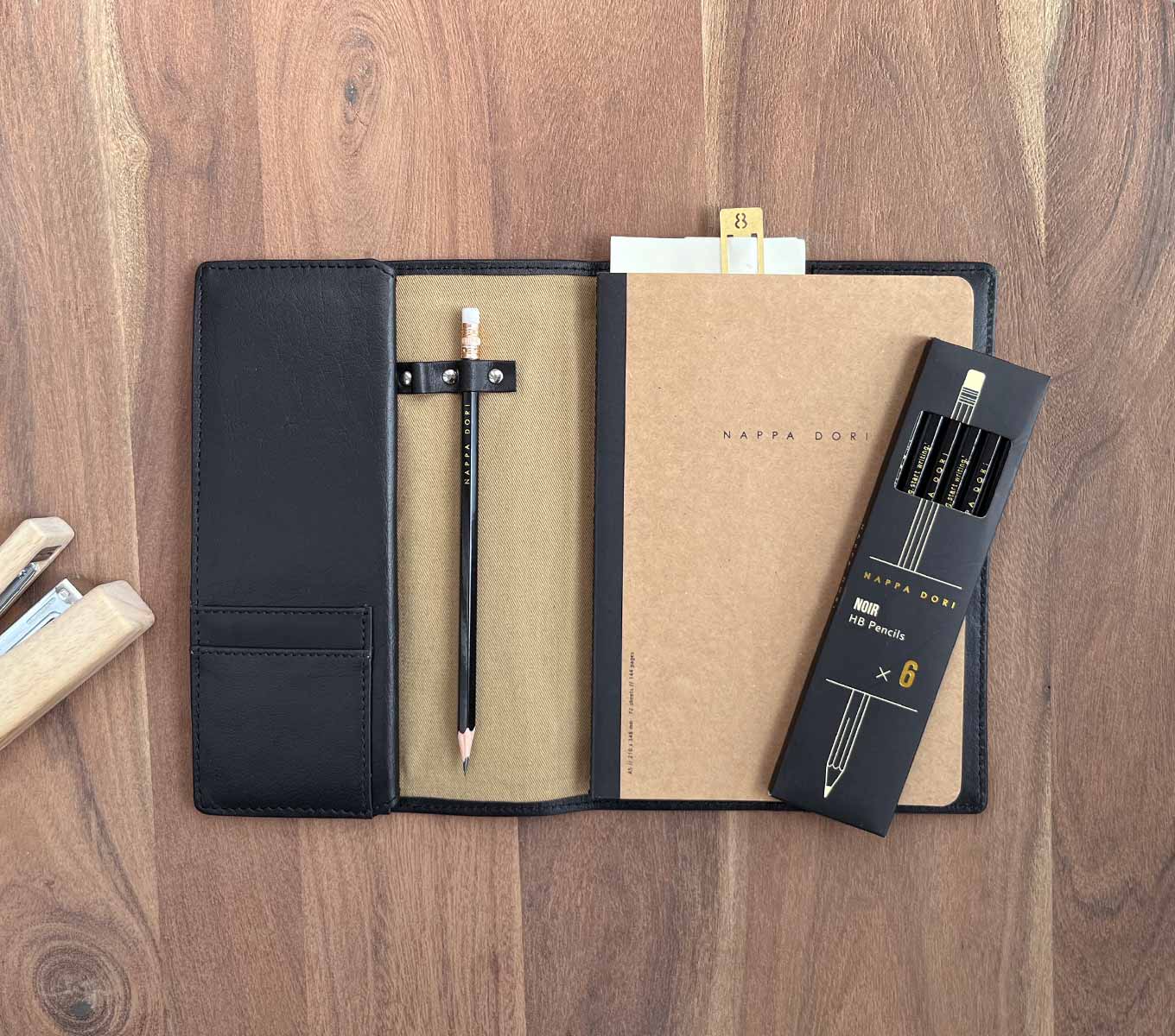 Premium Classic Wooden Pencils Set of 6 - #2 HB Graphite Pencils for School, Office & Art Sketching - Smooth Writing & Drawing Tools for Students, Professionals & Artists