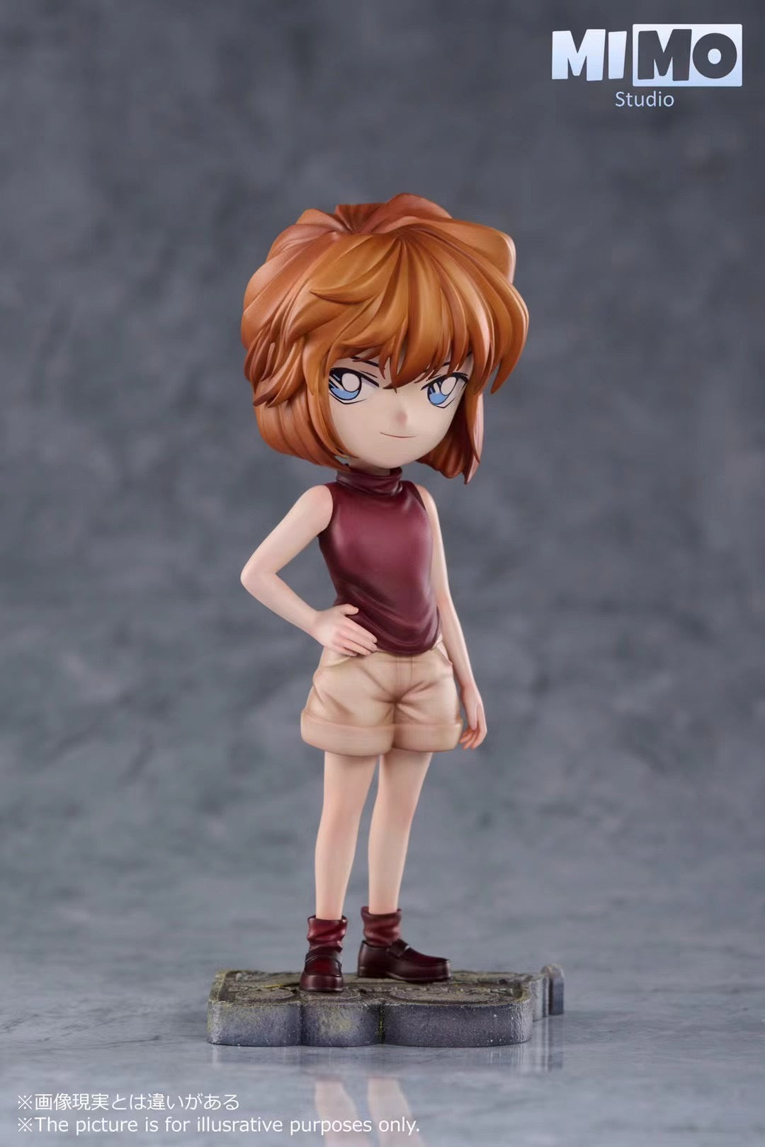 Mimo Studio Ai Haibara Anime Figure - Detective Conan Character Collectible for Fans & Decor | Perfect for Home Display, Office Desk, and Anime Gift