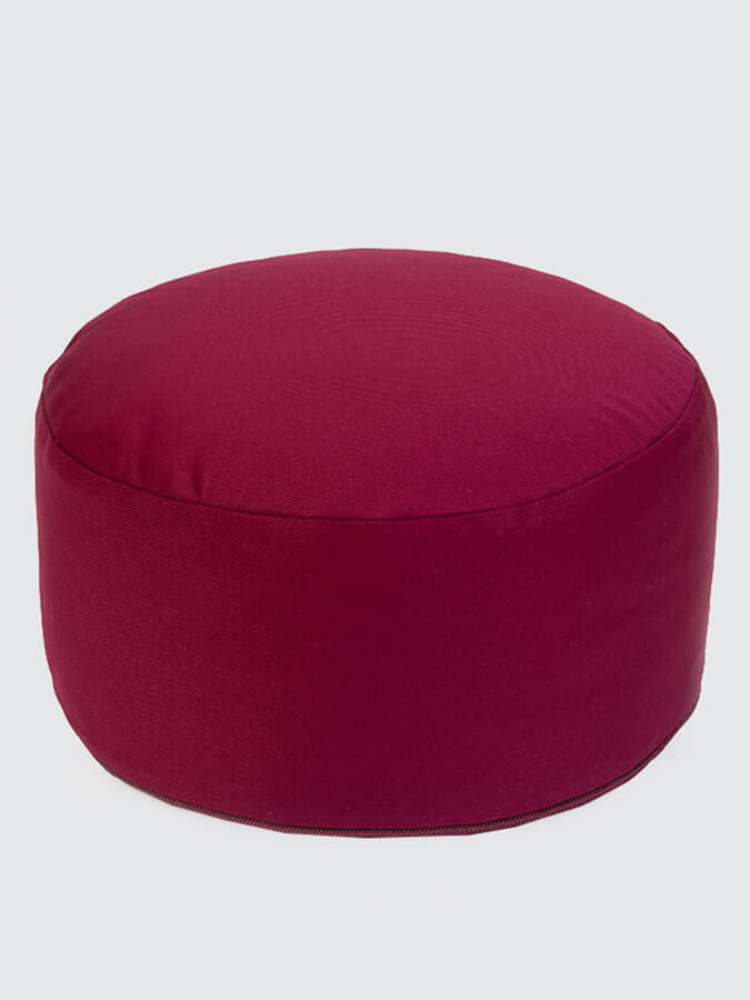 Premium Large Yoga Meditation Cushion - Zafu Bolster for Yoga Studio, Home Practice & Zen Meditation - Ergonomic Support for Cross-Legged Sitting & Mindfulness Sessions