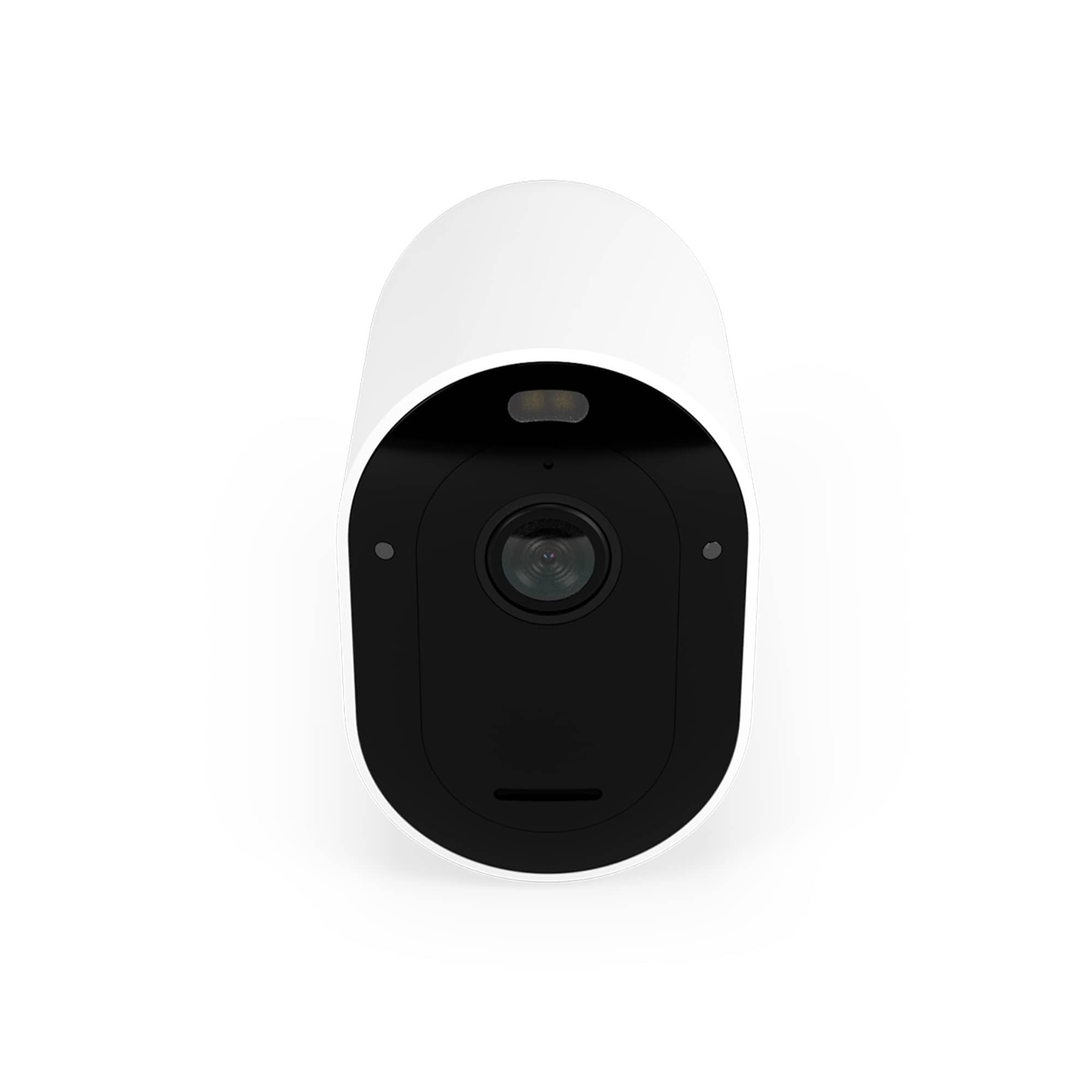 Arlo Pro 4 Wireless Outdoor Security Camera - 2K HDR Video, 6-Month Battery Life, Color Night Vision, 2-Way Audio & Built-in Siren | No Hub Required | 3 Camera Kit with Free Arlo Secure Trial | Ideal for Home Security, Baby Monitoring & Pet Watching (White)
