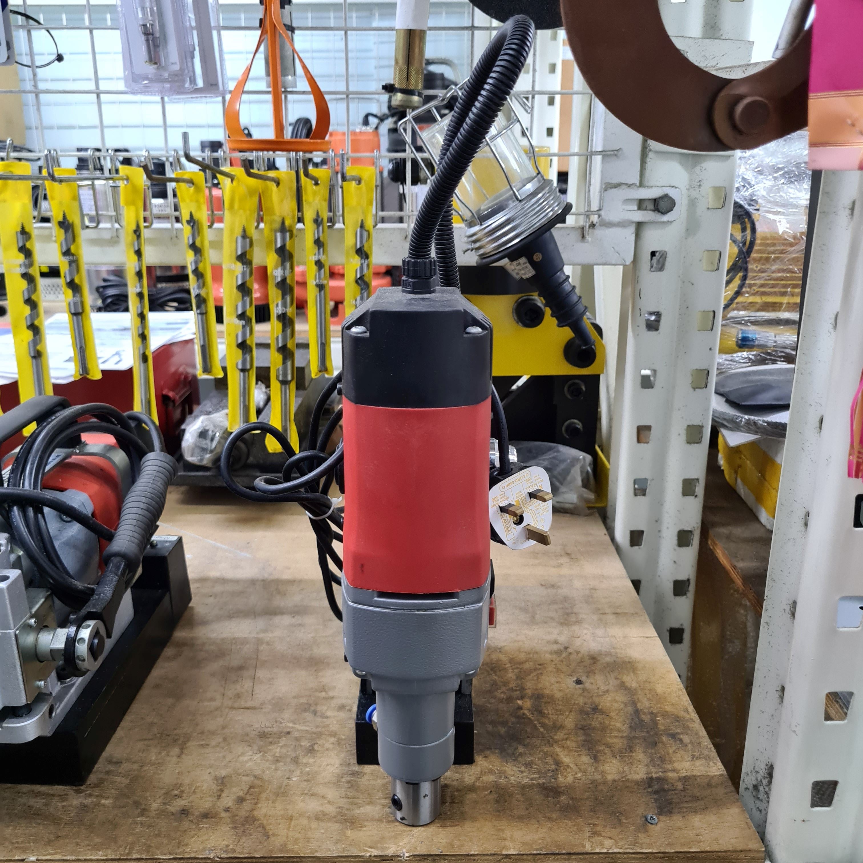 Aiko 1100W Magnetic Drill Press 35mm 230V | Heavy Duty Metal Drilling | Model MD-J1C-35H | Perfect for Steel Fabrication, Construction & Industrial Use
