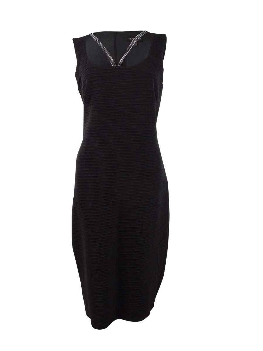 Stylish Women's Rhinestone Sleeveless Cocktail Dress - Elegant Party Gown for Evening Events, Weddings & Special Occasions
