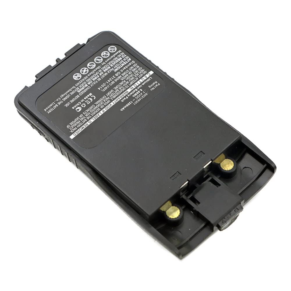 Synergy Digital 2-Way Radio Battery - 7.4V Li-ion 1200mAh Replacement for 60Q149301 - Perfect for Business, Construction & Outdoor Communication