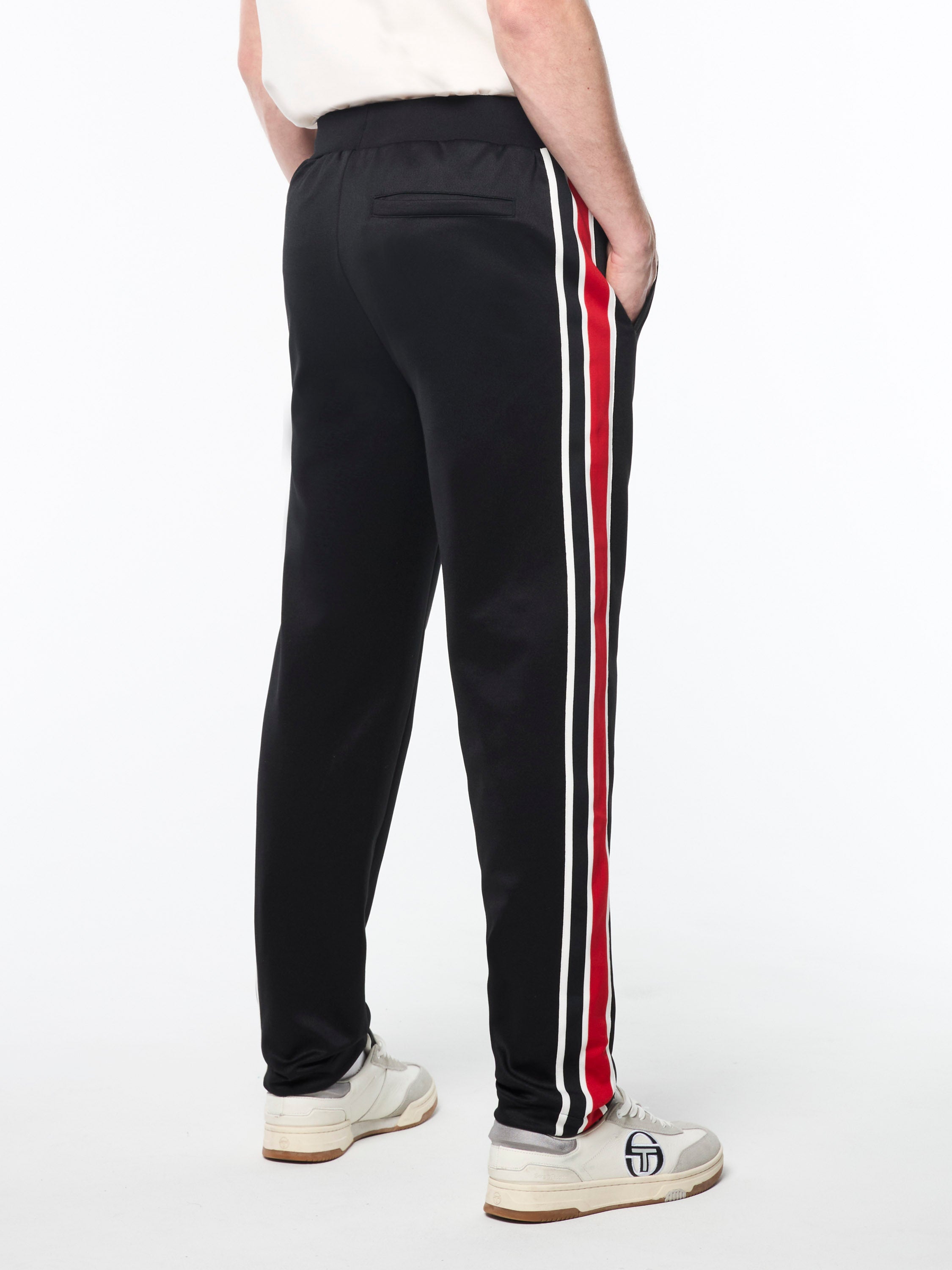 Monte Track Pants for Men - Black Athletic Joggers with Comfort Fit & Stretch Fabric | Perfect for Running, Gym Workouts & Casual Wear