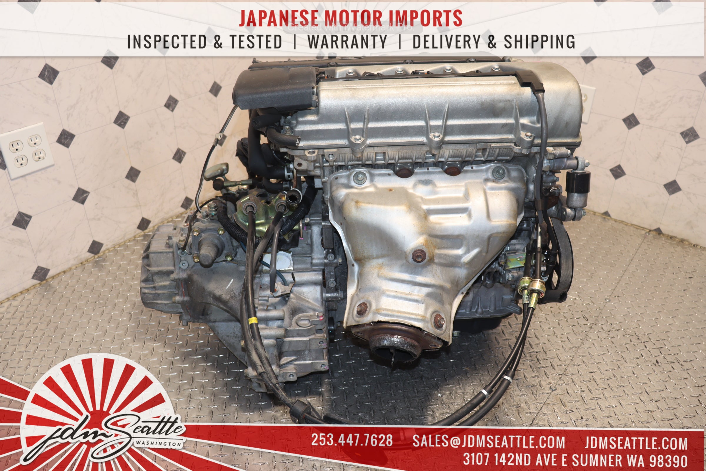 JDM 2000-2005 Toyota Celica GT-S 2ZZ-GE VVT-i Engine with 6-Speed Manual Transmission - High Performance Upgrade for Racing & Street Driving