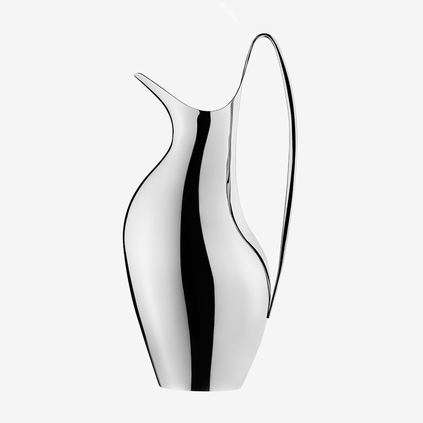 Georg Jensen Henning Koppel Pitcher - Stainless Steel Water Pitcher with Elegant Design - Perfect for Serving Beverages at Dinner Parties & Home Decor