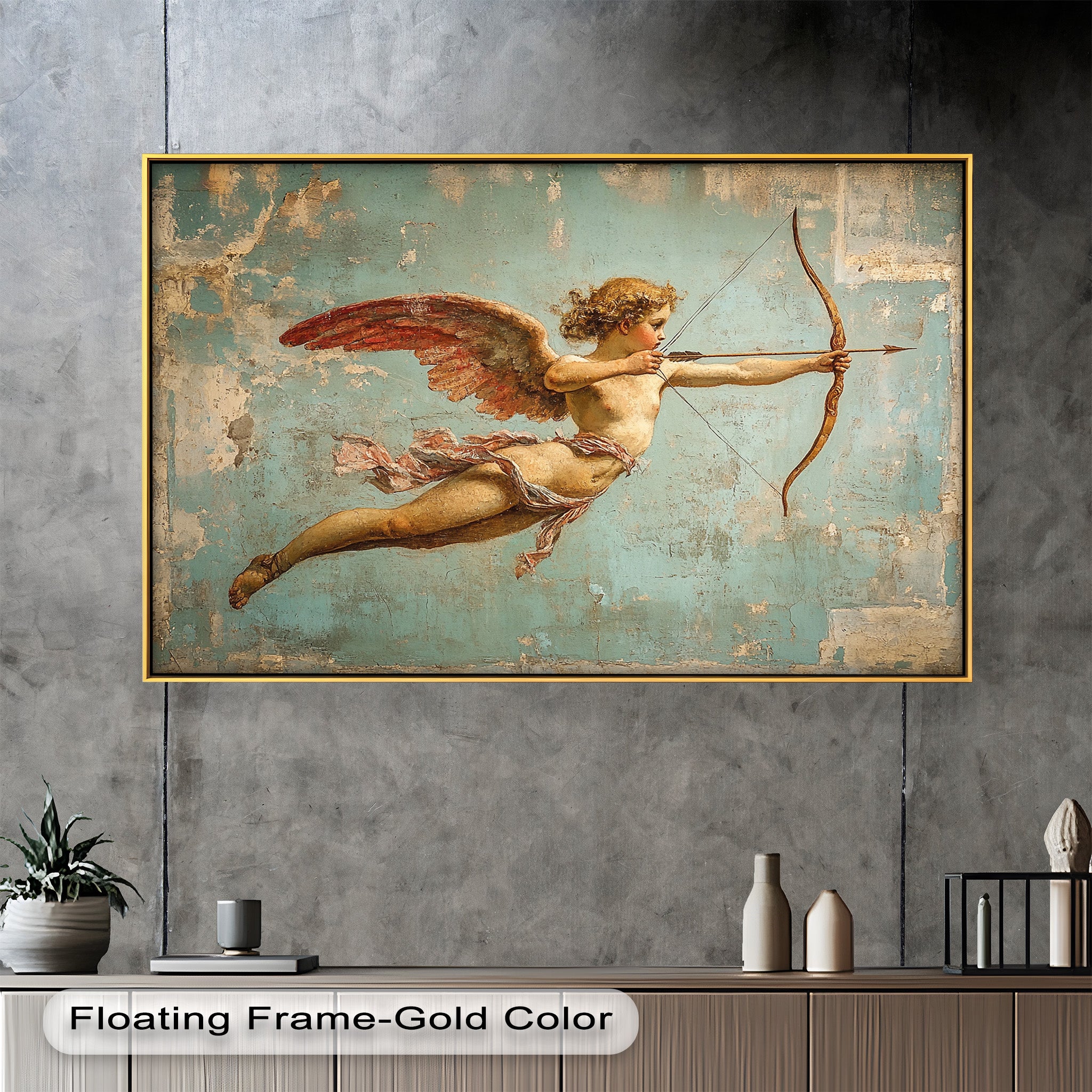 Arrow of the Divine - Greek Mythology Oil Painting Wall Art for Home Decor, Office & Gift