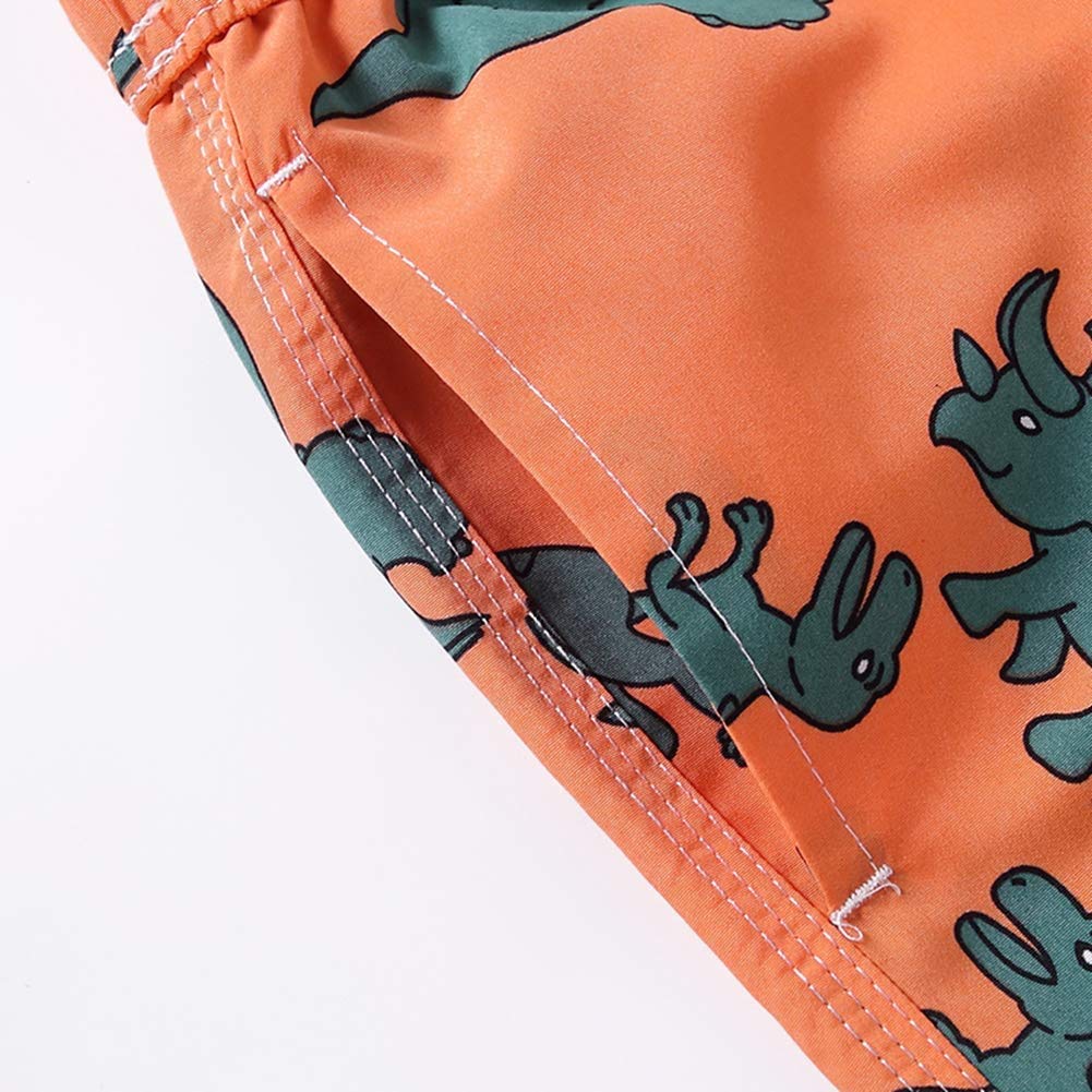 **EULLA Boys Quick Dry Swim Trunks UPF 50+ - Kids Beach Swim Shorts for Boys, Comfortable Board Shorts for Swimming, Surfing & Summer Activities**