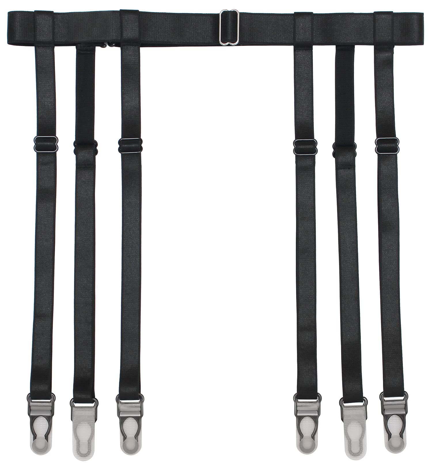 Black Women's Plus Size Suspender Garter Belt for Thigh High Socks & Stockings - Sexy Lingerie for Boots, Date Night & Boudoir Photography