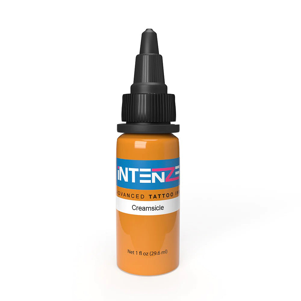 Intenze Tattoo Ink - Creamsicle Color - Professional Tattoo Supplies for Artists - Perfect for Realism, Watercolor & Neo-Traditional Tattoos