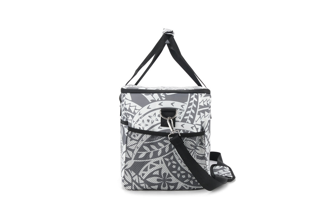 Premium Insulated Cooler Tote Bag - Large Capacity, Durable & Stylish Tapa Grey - Perfect for Beach Trips, Picnics & Outdoor Adventures