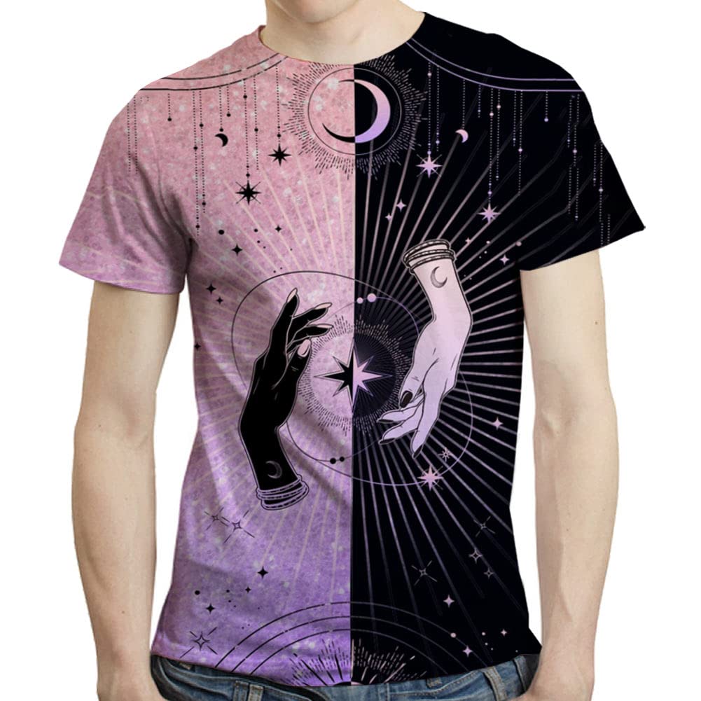 3D Printed Graphic T-Shirt for Men - Cool & Stylish Casual Tee - Sizes S to 3XL - Perfect for Streetwear, Gym & Everyday Outfits