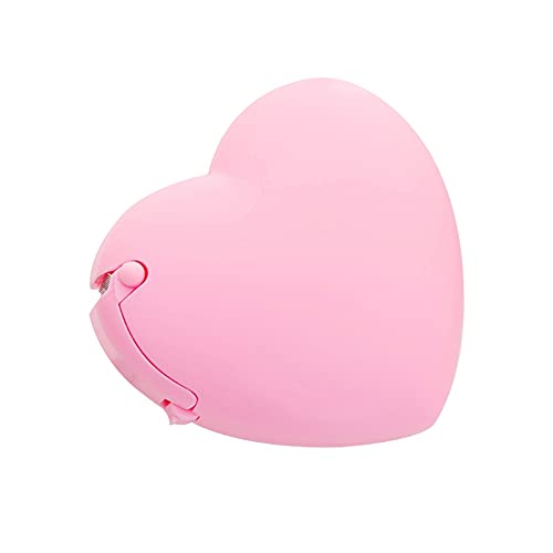 Heart-Shaped Tape Dispenser - Portable Cute Candy Color Tape Organizer for Desk, Home, Office & School Supplies | Perfect for Gift Wrapping, Crafting & Stationery Organization