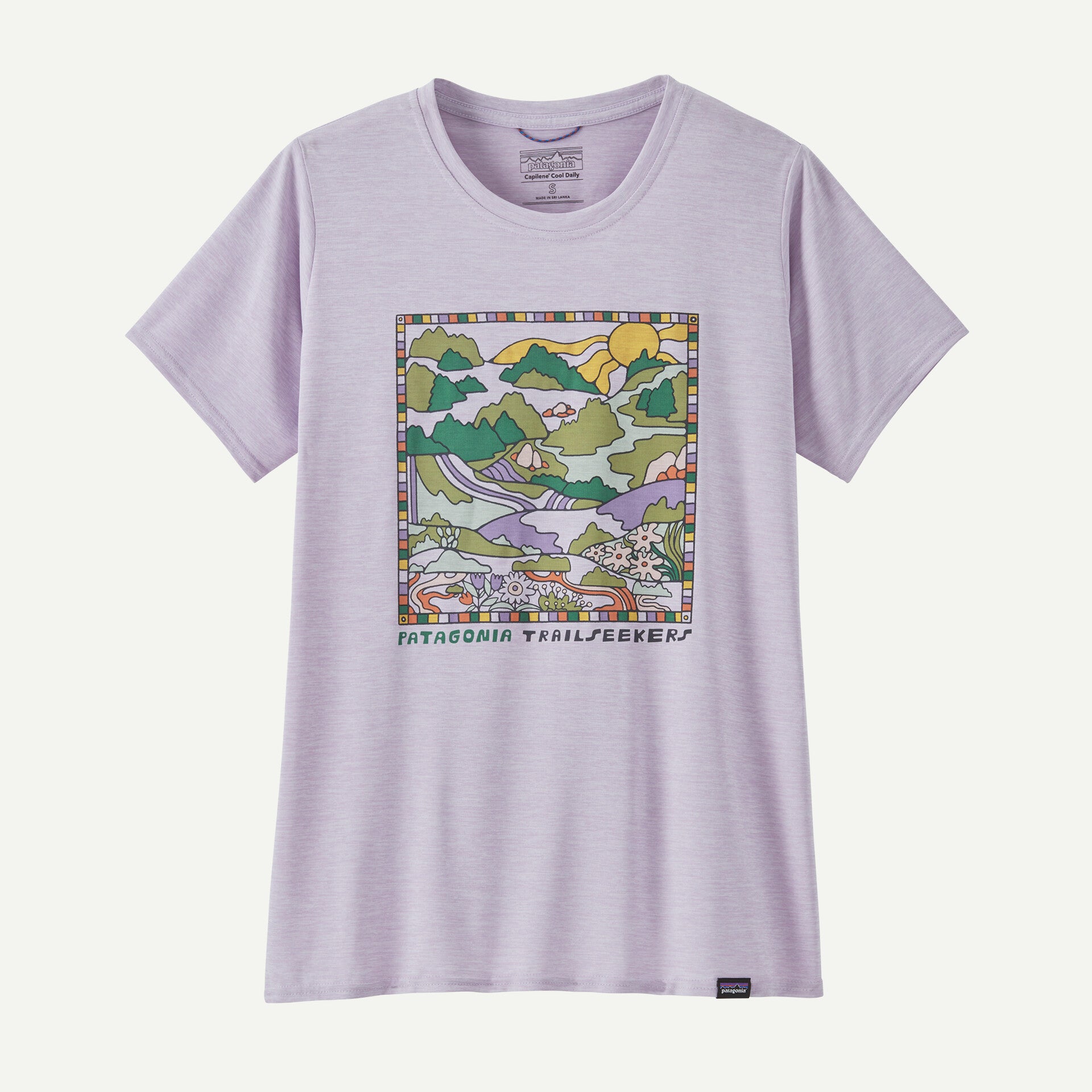 Capilene® Cool Daily Graphic T-Shirt for Women - Breathable & Lightweight Outdoor Shirt - Perfect for Hiking, Running & Travel
