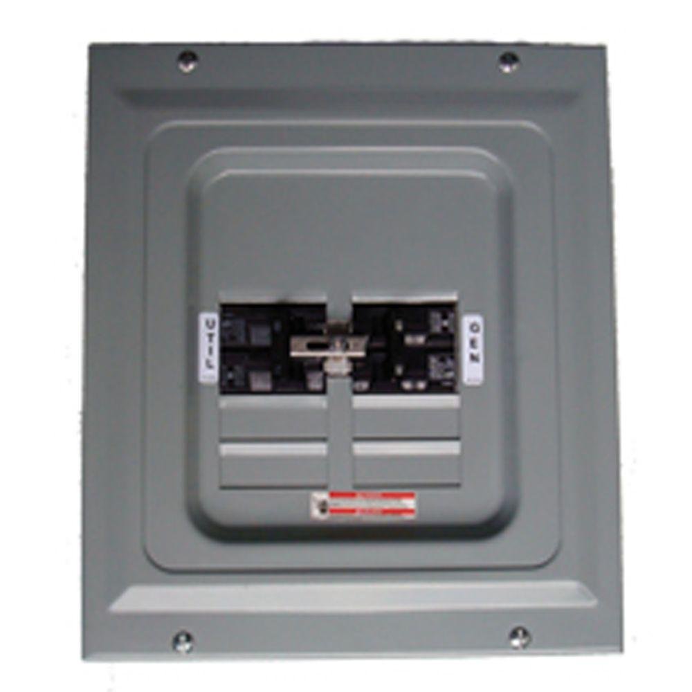 Generac 6334 100-Amp Manual Transfer Switch - Reliable Backup Power Solution for Portable Generators | Emergency Power Transfer for Homes & Businesses During Outages
