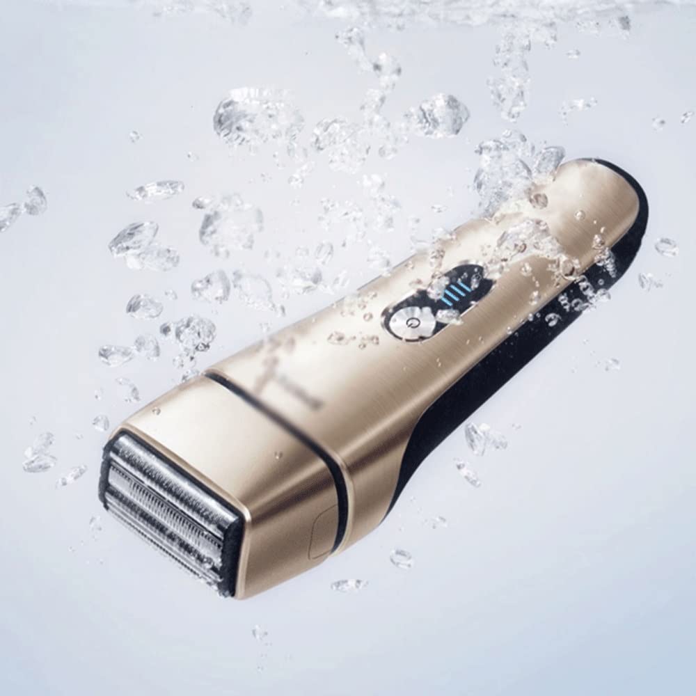 Premium Men's Electric Foil Shaver - Rechargeable Wet/Dry Shaver for Smooth Shaving & Grooming (Silver) - Perfect for Travel, Home & Office Use