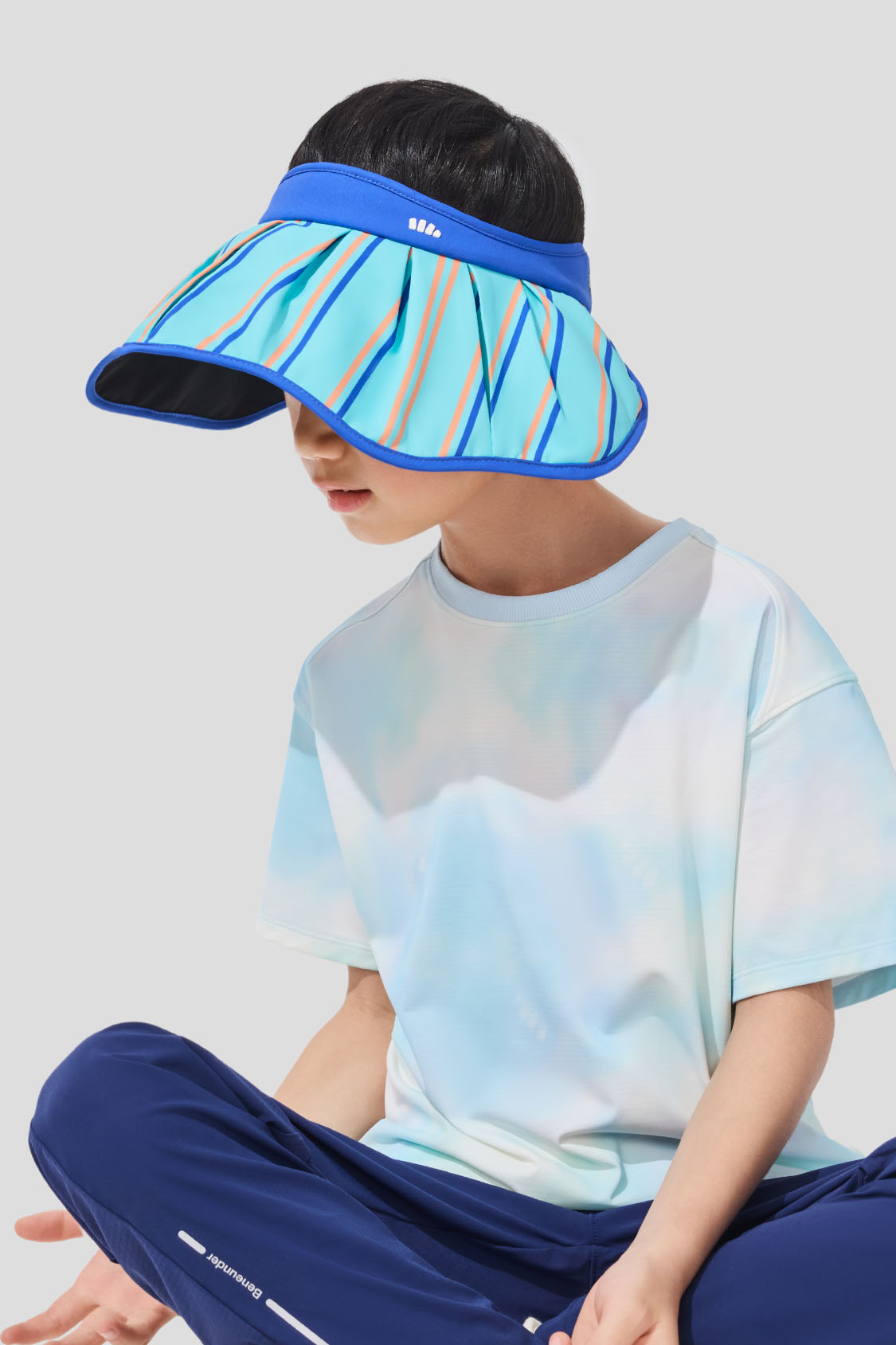 UPF50+ Kids Sun Hat with Wide Brim - UV Protection for Boys & Girls - Lightweight & Breathable for Beach, Pool & Outdoor Play