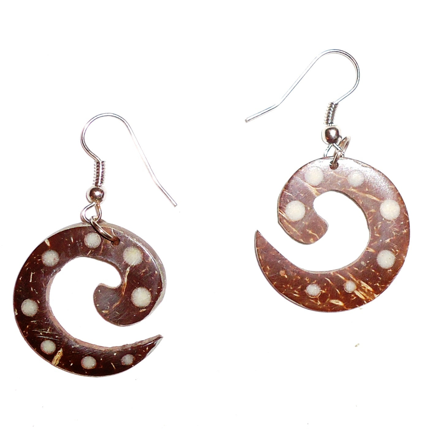 Stylish Ebony Earrings with Elegant Curls - Perfect for Parties, Weddings & Everyday Wear