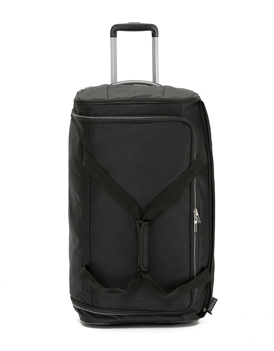 Tosca TCA720 WB Vega 29-Inch Wheeled Duffle Bag - Black | Large Rolling Travel Duffel for Gym, Sports, Weekend Trips & Airplane Carry-On