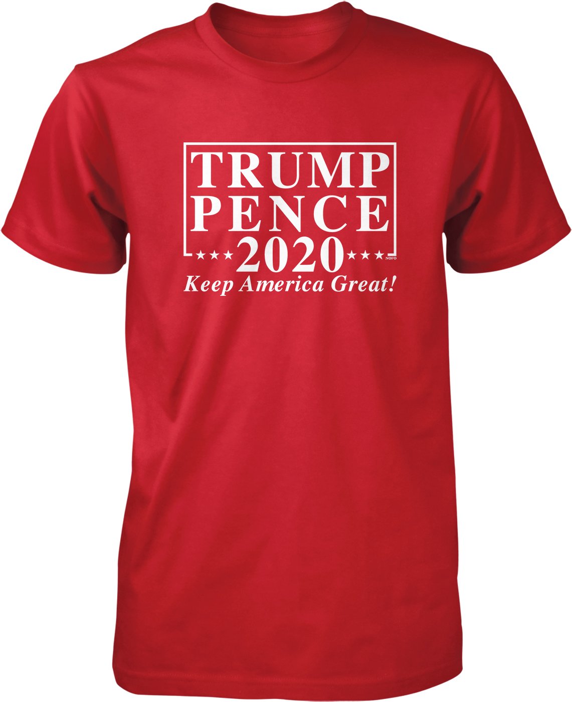 Trump Pence 2020 Keep America Great Men's T-Shirt - Patriotic Political Campaign Tee for Conservative Supporters | Rally, Voting & Everyday Wear