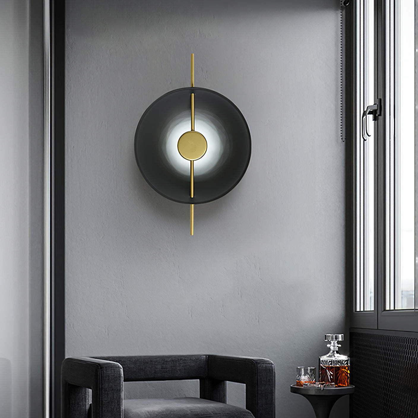 Sunspot Sconce Wall Light - Modern LED Wall Sconce for Bedroom, Living Room & Hallway - Dimmable Indoor Lighting Fixture with Adjustable Arms - Perfect for Ambient and Accent Lighting