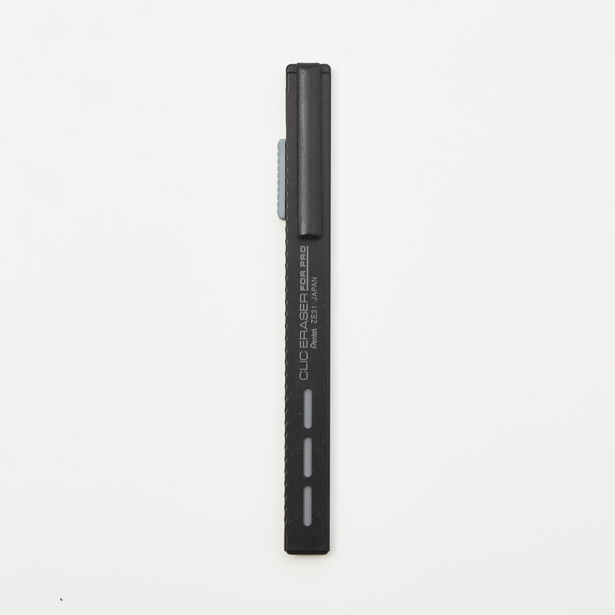 Pentel Clic Eraser - Refillable Mechanical Pencil Eraser with Click Mechanism for School, Office & Art - Perfect for Sketching, Writing & Drafting