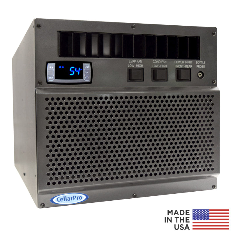 CellarPro 2000VSi Wine Cooler Refrigeration Unit - 400 Cubic Feet Capacity for Home, Restaurant & Wine Cellar Cooling