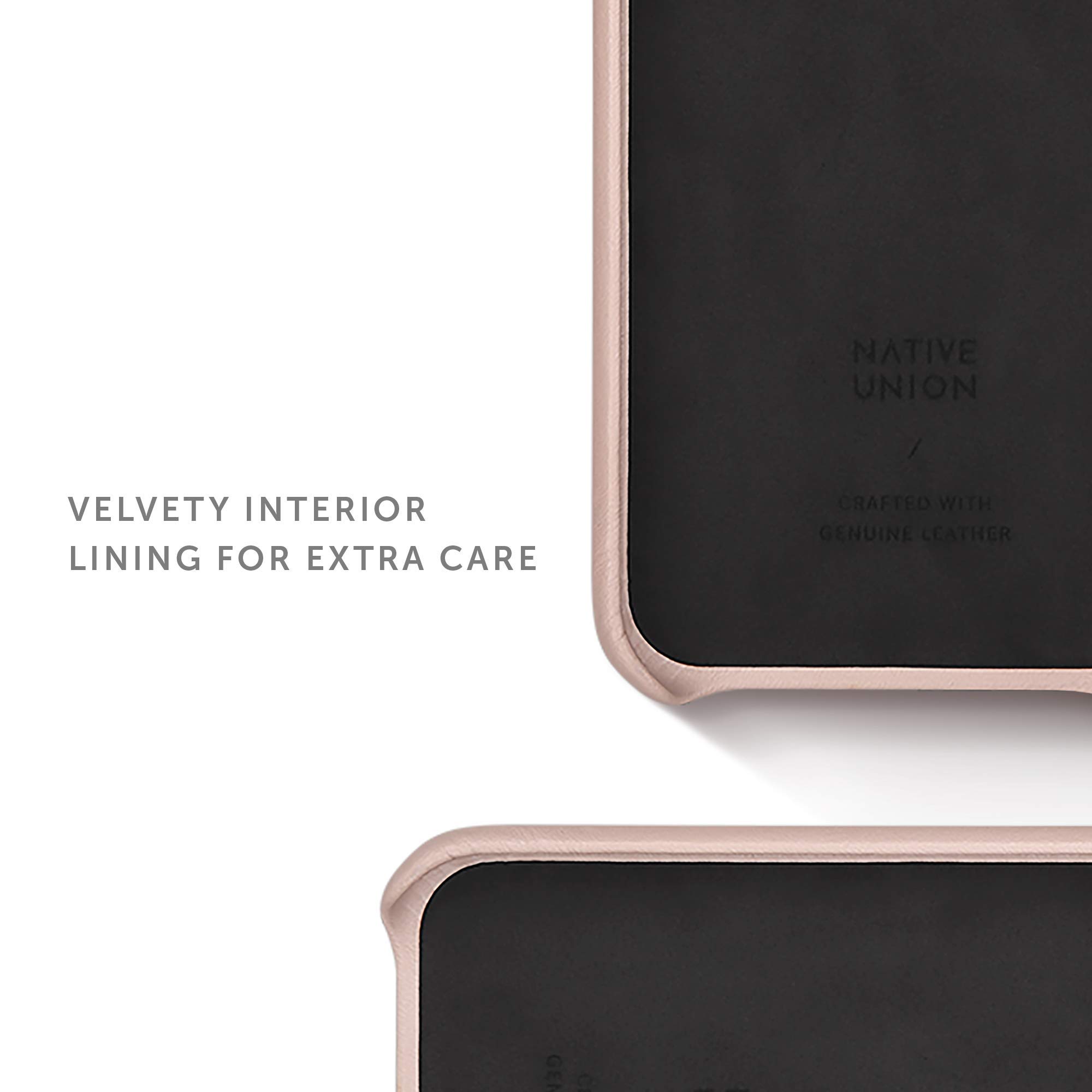 Native Union Bundle: Tempered Glass Screen Protector for iPhone 11 Pro/XS/X + Clic Card Case for iPhone 11 Pro (Nude) - Perfect for Everyday Protection & Contactless Payments
